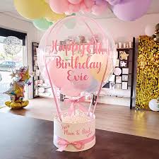 Hot Air Balloon Gift Basket